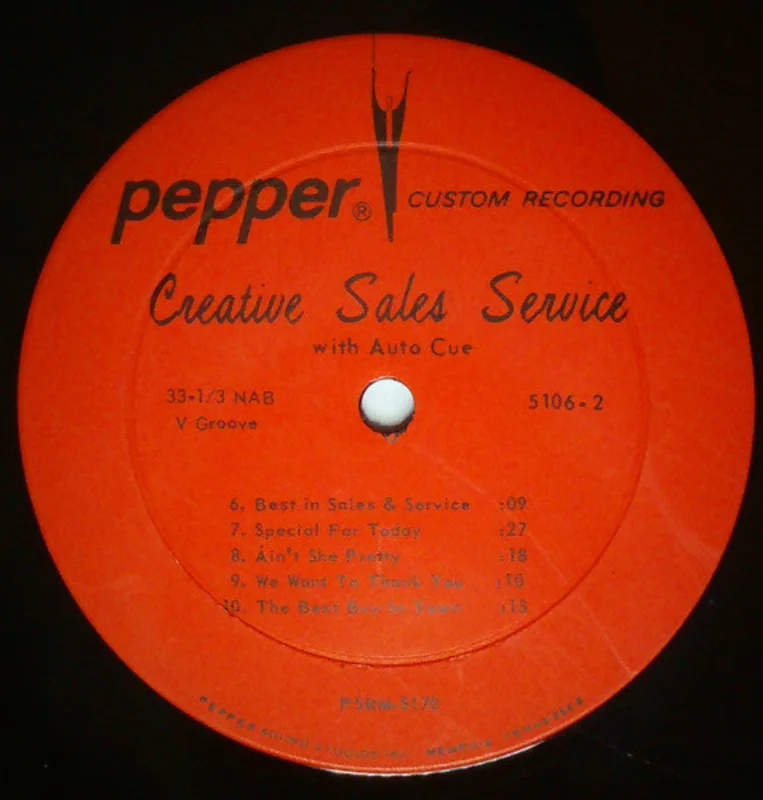 Unknown Artist - Creative Sales Service With Auto Cue