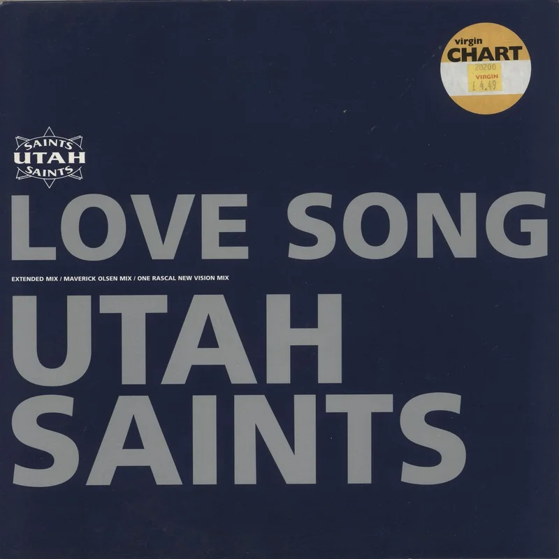 Utah Saints Love Songs UK 12" vinyl