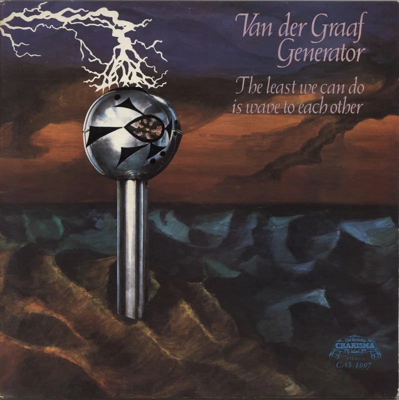 Van Der Graaf Generator The Least We Can Do - Pink Scroll + Poster - EX UK Vinyl LP
