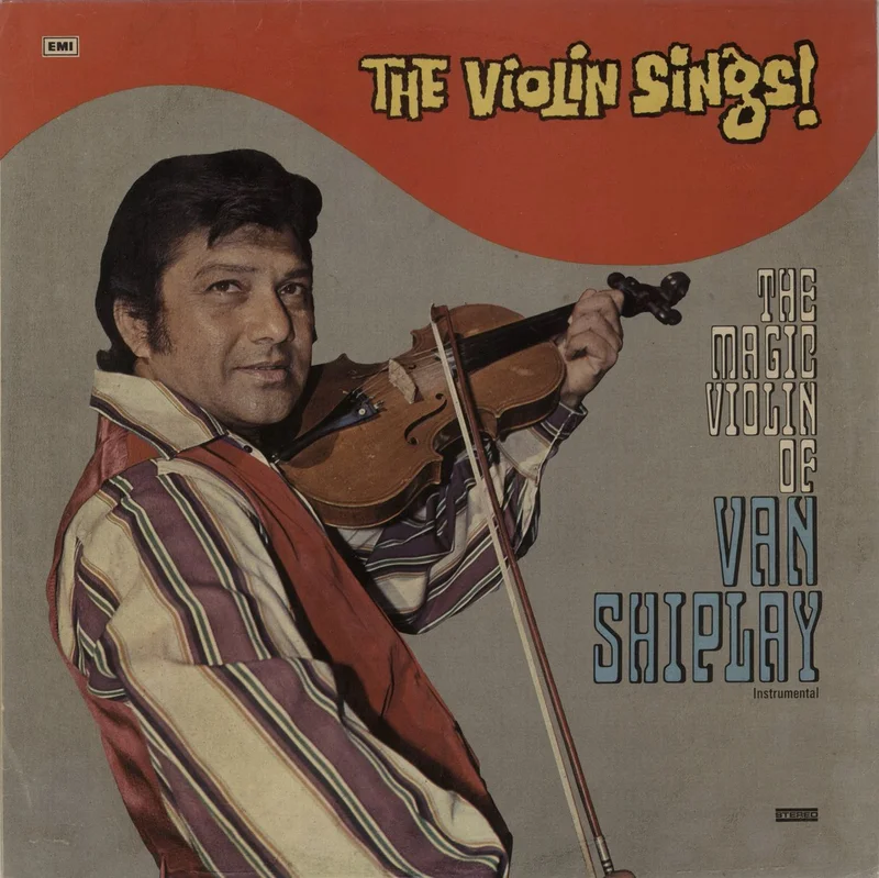 Van Shipley The Violin Sings! The Magic Violin De Van Shiplay Indian Vinyl LP