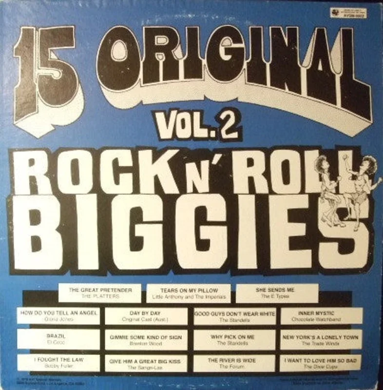 Various - 15 Original Rock N' Roll Biggies Vol. 2