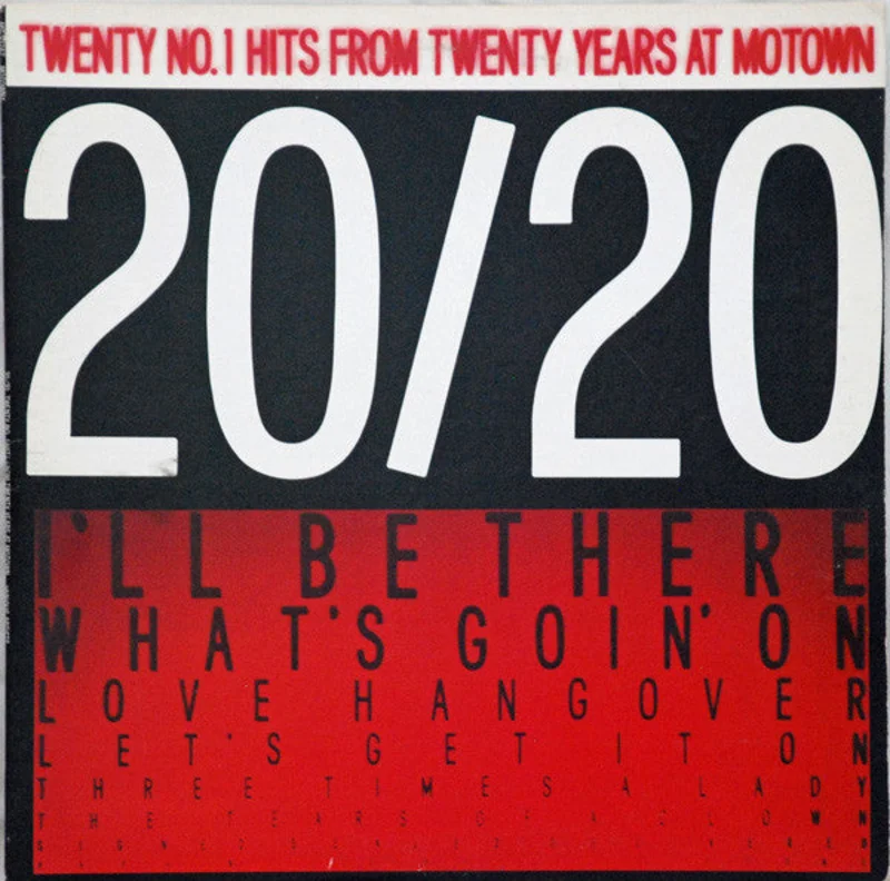 Various - 20/20 Twenty No.1 Hits From Twenty Years At Motown