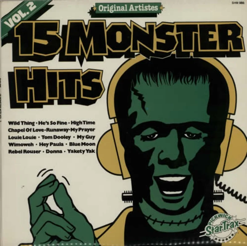 Various-60s & 70s 15 Monster Hits Vol. 2 UK Vinyl LP