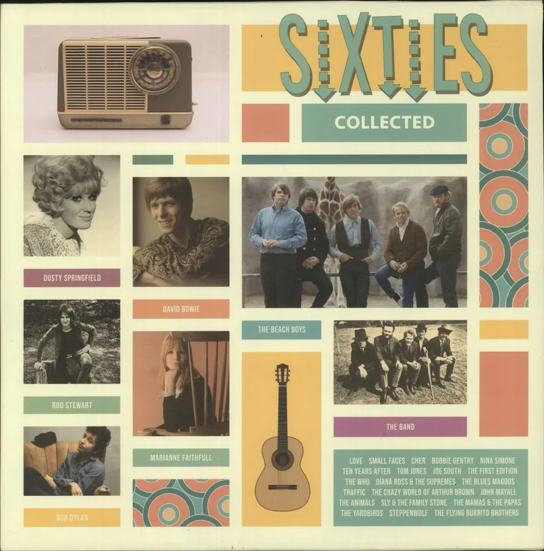 Various-60s & 70s Sixties Collected German 2-LP vinyl set