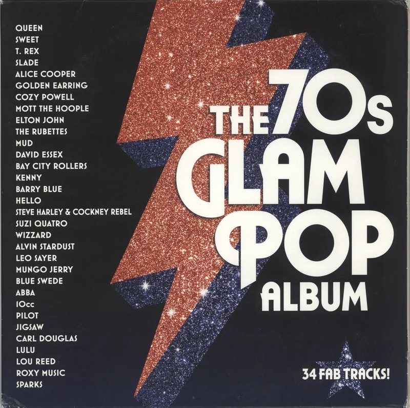 Various-60s & 70s The 70s Glam Pop Album - 180gm UK 2-LP vinyl set