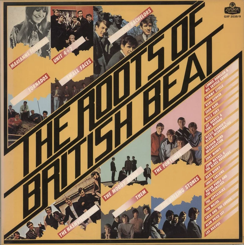 Various-60s & 70s The Roots Of British Beat Japanese Promo 2-LP vinyl set