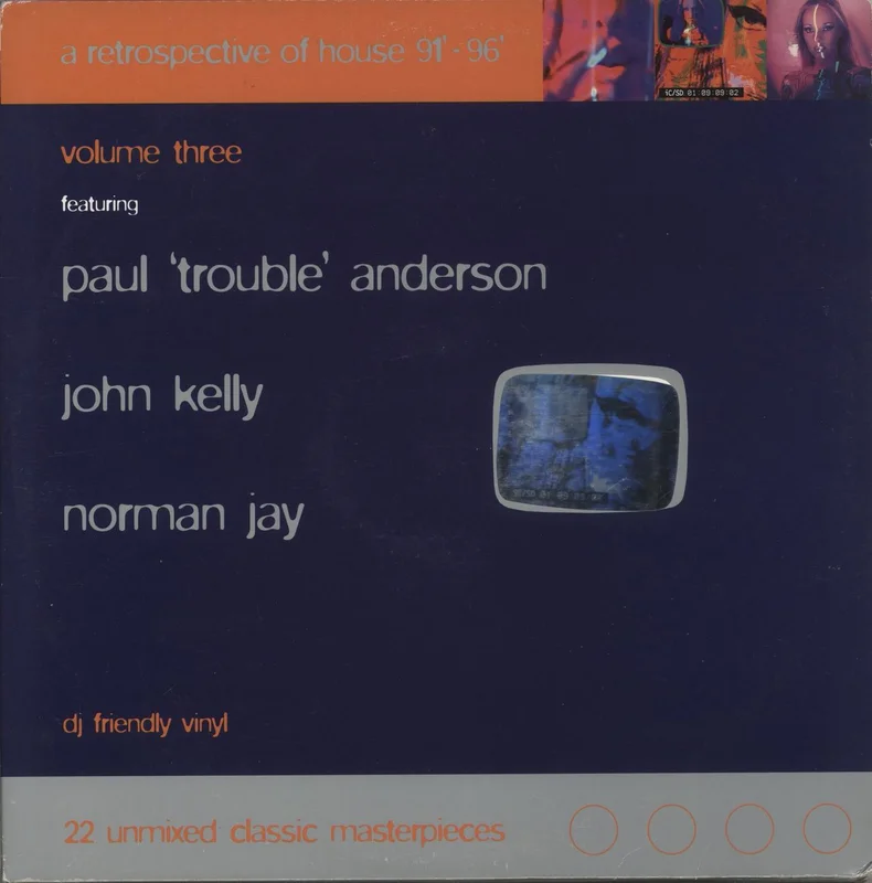 Various-Ambient & Electronica A Retrospective Of House '91 - '96 Volume Three UK 4-LP vinyl set