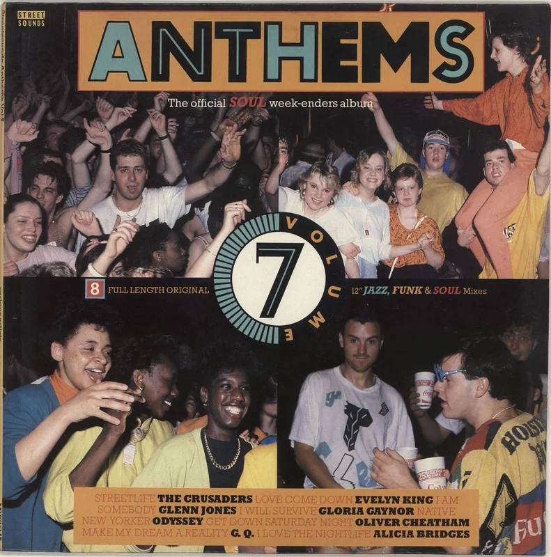 Various Artists Anthems Volume 7 UK Vinyl LP