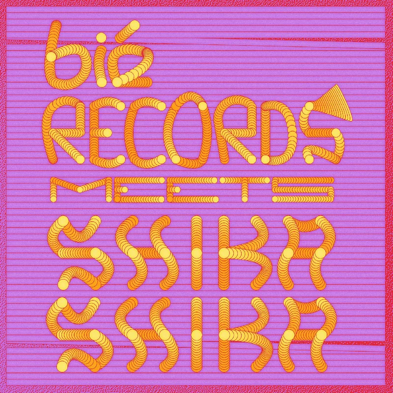 Various Artists bi records meets Shika Shika (TRANSPARENT RED VINYL)
