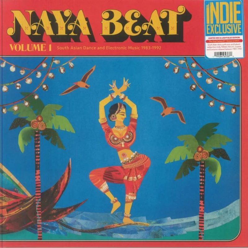 Various Artists - Naya Beat Volume 1 (South Asian Dance And Electronic Music 1983 - 1992) (Red & Light Blue) (Quick Ship)