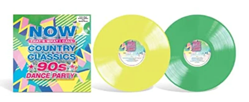 Various Artists NOW Country Classics: 90s Dance Party [Lemon & Spring Green 2 LP]