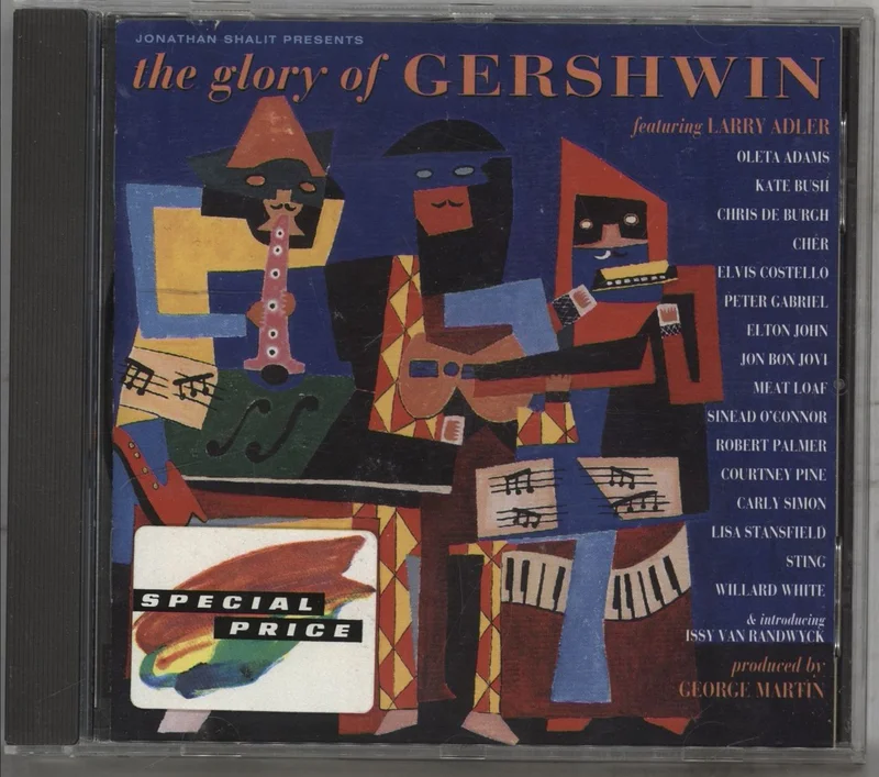 Various Artists The Glory Of Gershwin Featuring Larry Adler UK CD album