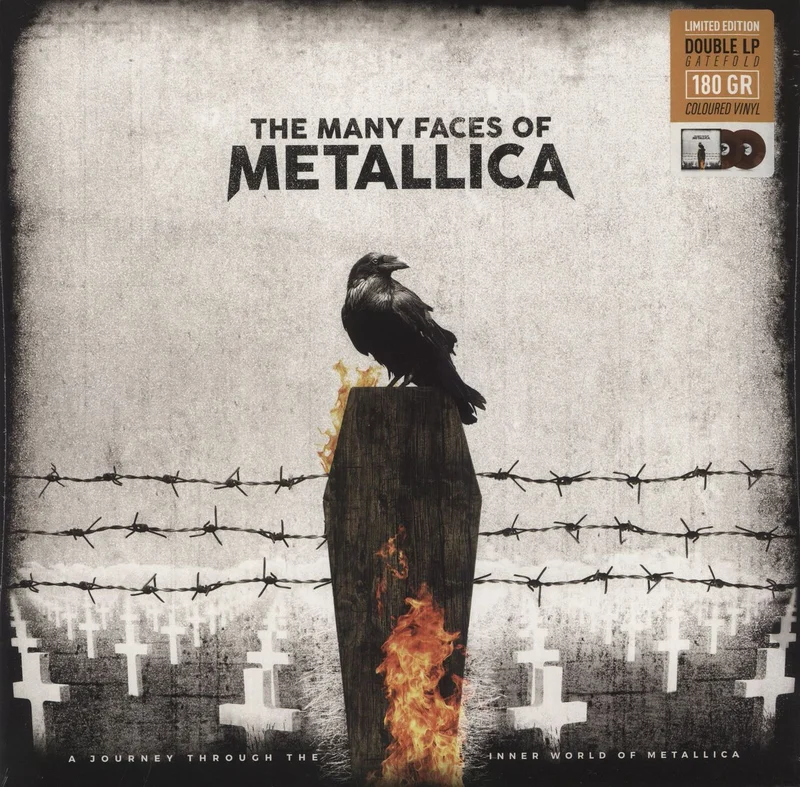 Various Artists The Many Faces Of Metallica - Brown Vinyl - Sealed Mexican 2-LP vinyl set