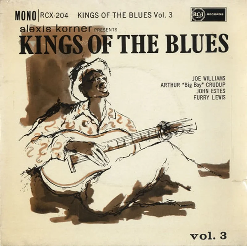 Various-Blues & Gospel Kings Of The Blues Vol.3 EP UK 7" vinyl