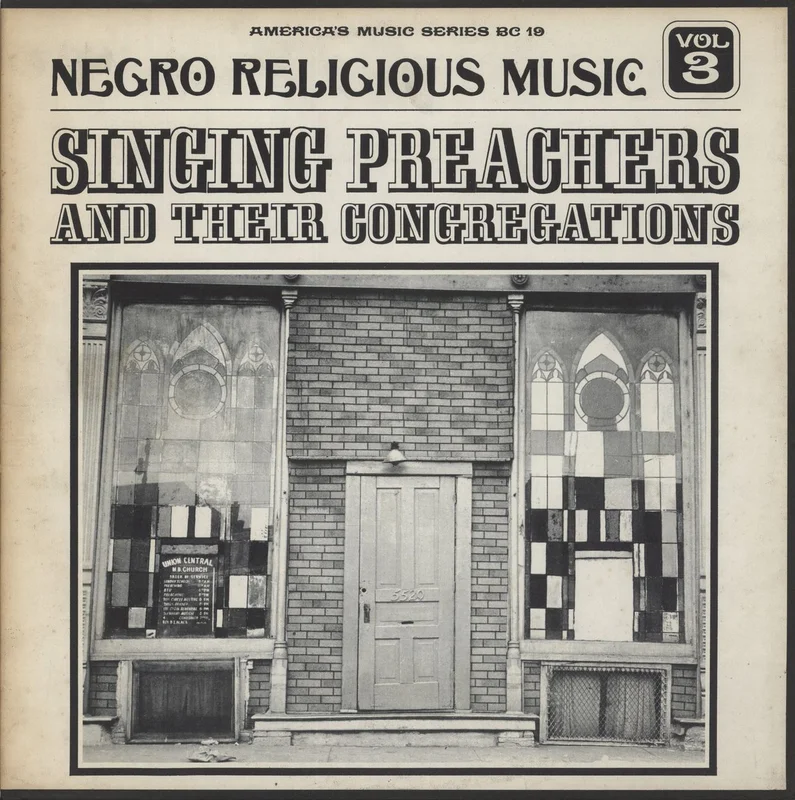 Various-Blues & Gospel Negro Religious Music Vol. 3 - Singing Preachers And Their Congregations US Vinyl LP