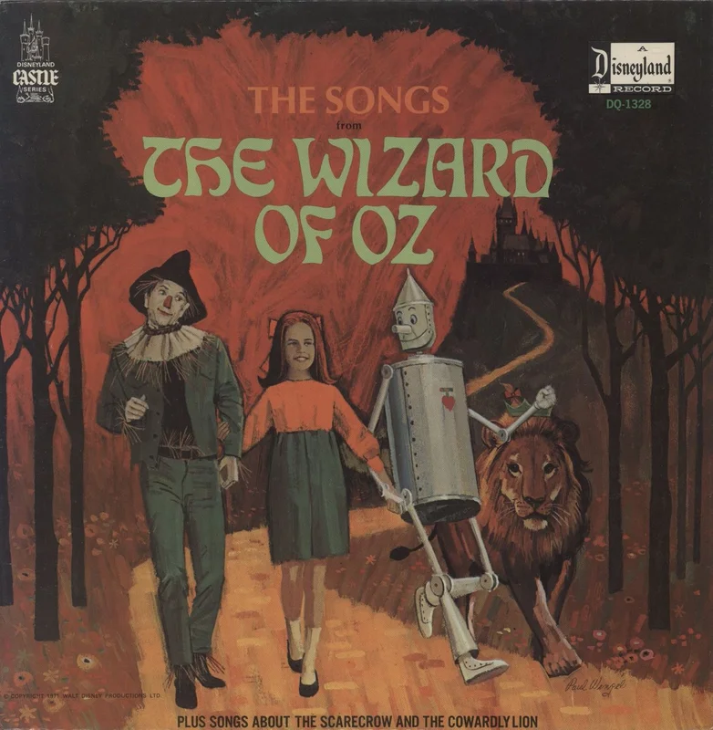 Various-Childrens The Songs From The Wizard Of Oz (Plus Songs About The Scarecrow And The Cowardly Lion) US Vinyl LP