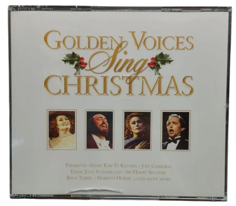 Various-Christmas Golden Voices Sing Christmas - Sealed UK 3-CD set