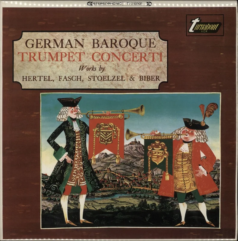 Various-Classical & Orchestral German Baroque Trumpet Concerti UK Vinyl LP