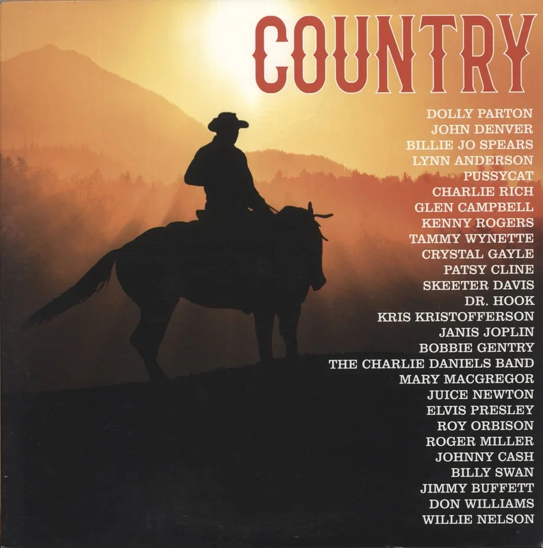 Various-Country Country UK 2-LP vinyl set