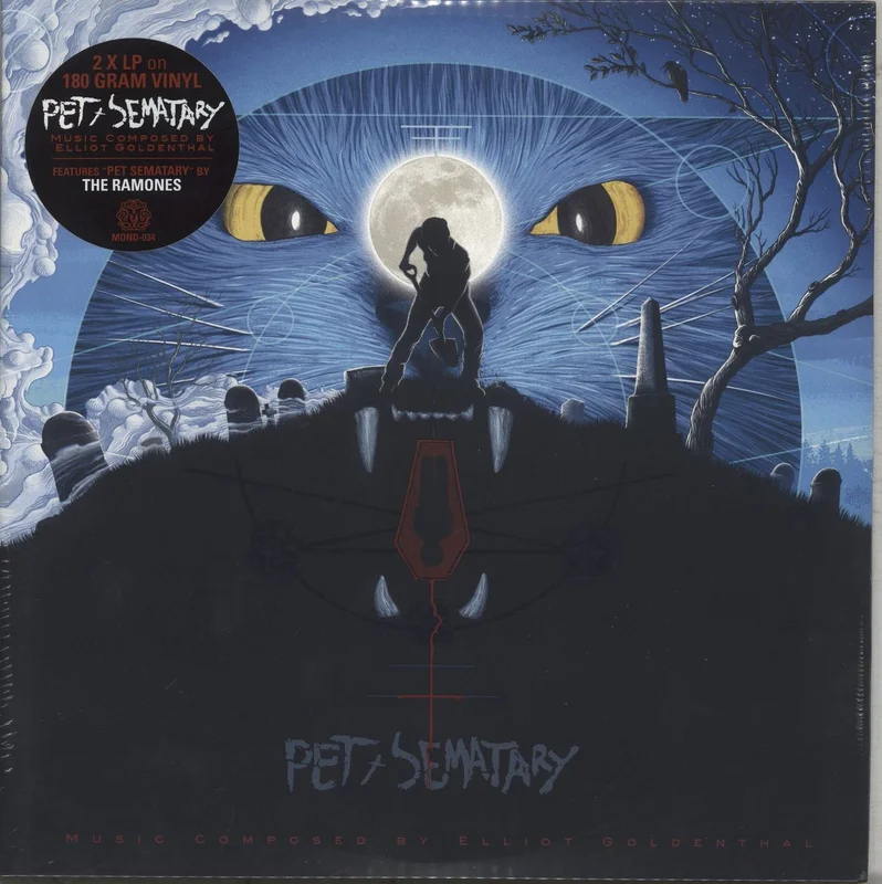 Various-Film, Radio, Theatre & TV Pet Sematary - Translucent Green/Blue With Black Haze Vinyl - Sealed US 2-LP vinyl set