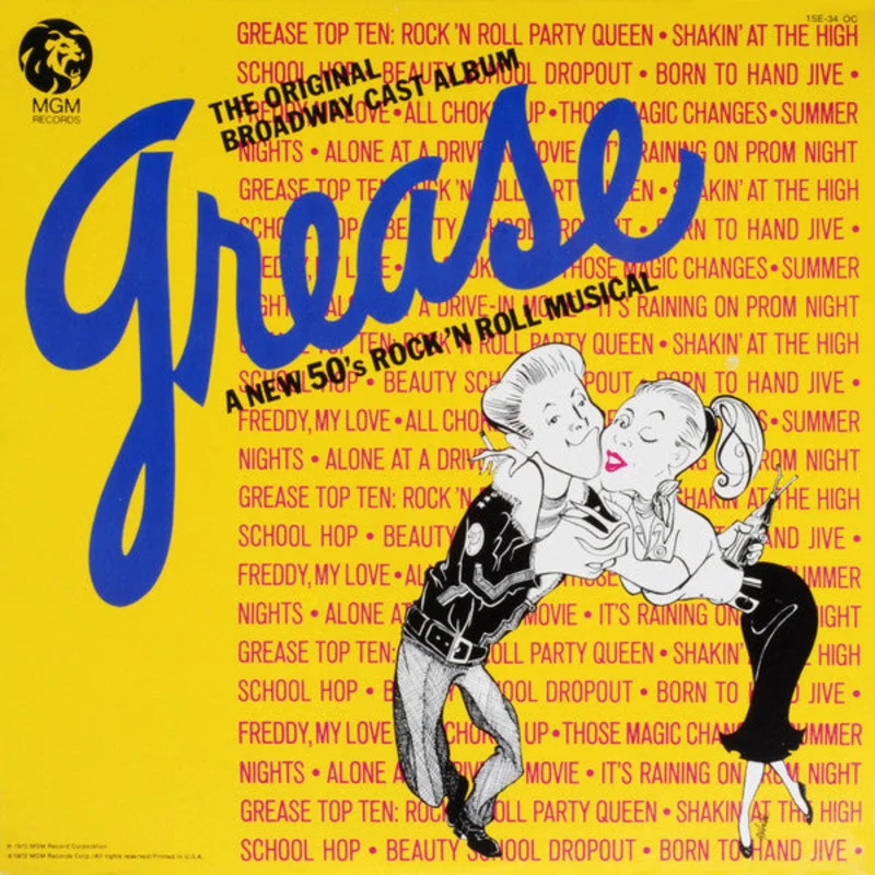 Various - Grease - The Original Broadway Cast Album