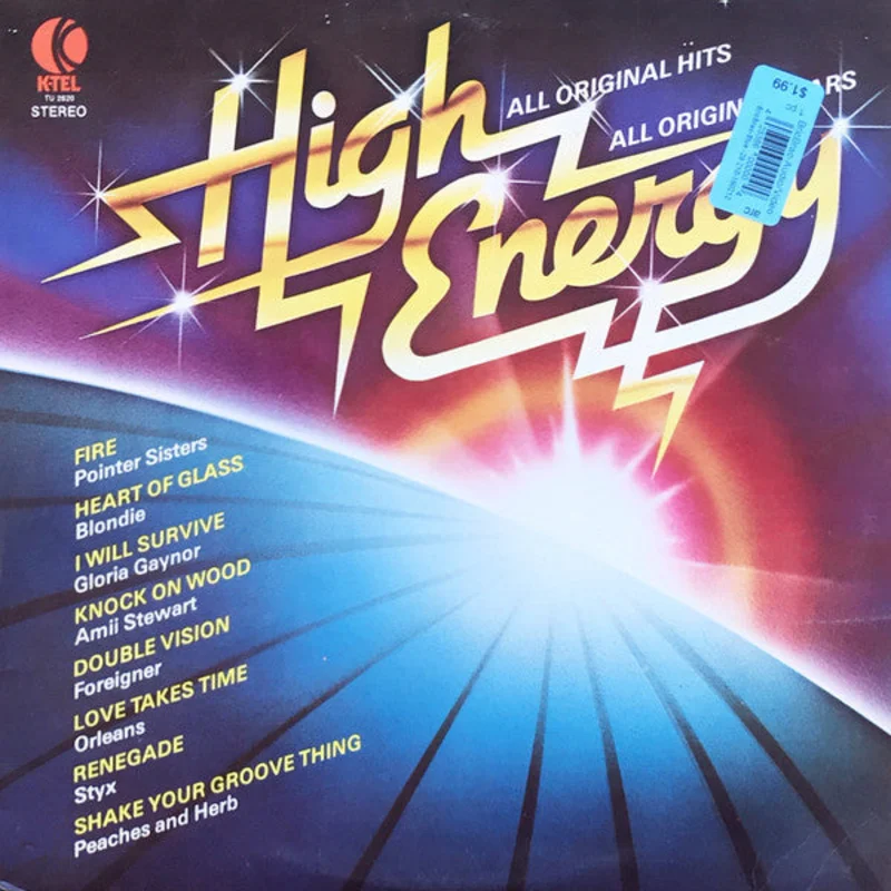 Various - High Energy - All Original Hits All Original Stars