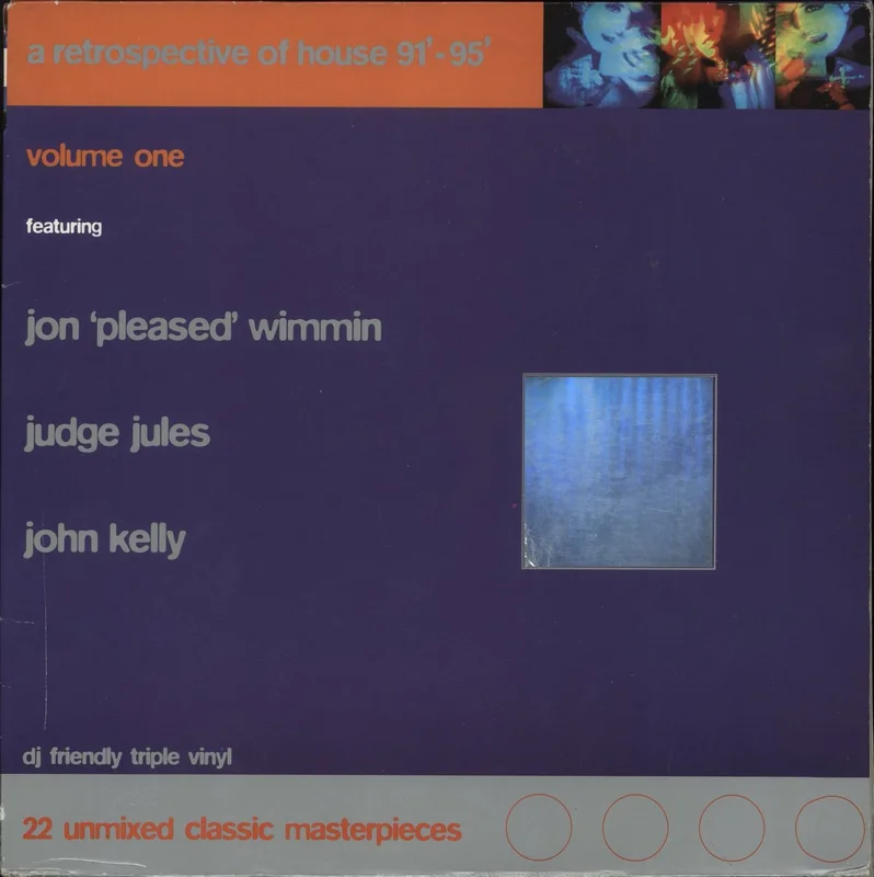 Various-Hip Hop & Rap A Retrospective Of House '91 - '95 Volume One UK 2-LP vinyl set