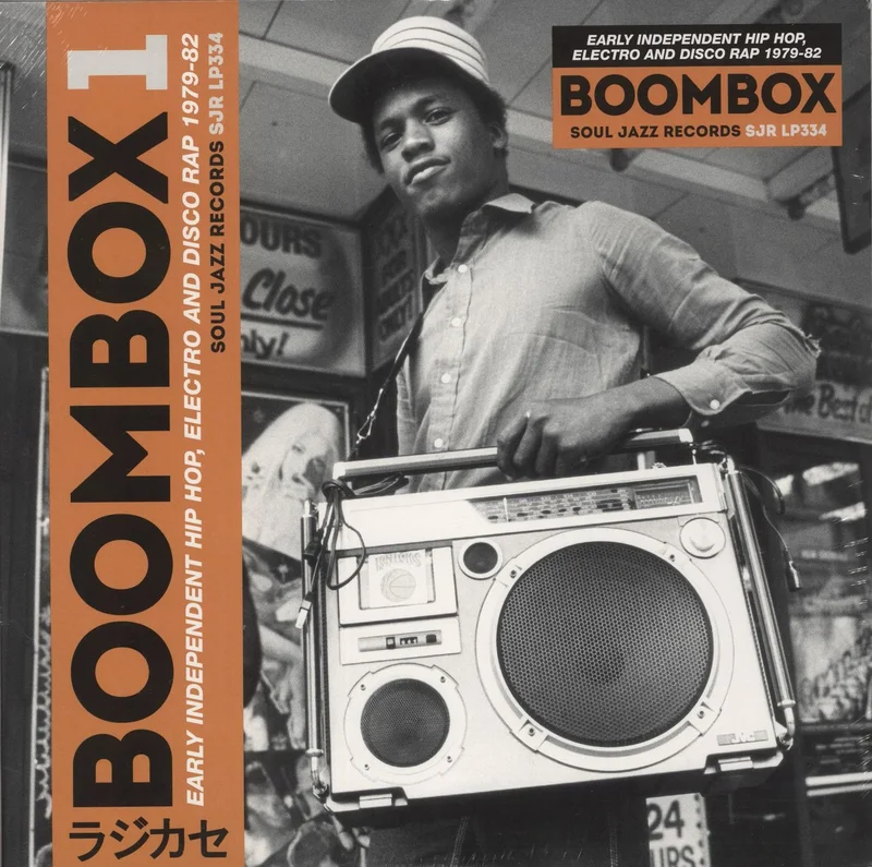 Various-Hip Hop & Rap Boombox 1 [Early Independent Hip Hop, Electro And Disco Rap 1979-82] - Sealed UK 3-LP vinyl set