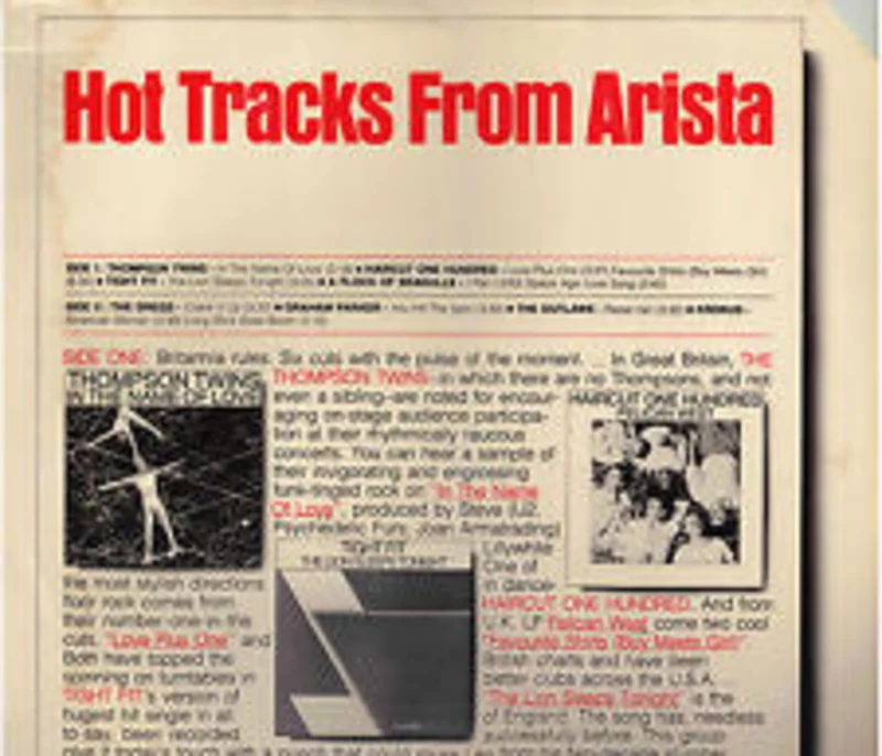 Various - Hot Tracks From Arista