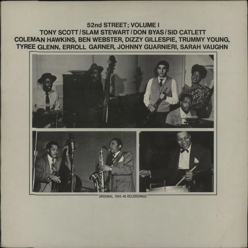 Various-Jazz 52nd Street; Volume 1 UK Vinyl LP