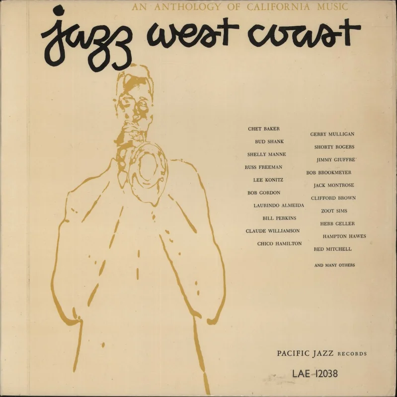 Various-Jazz An Anthology Of California Music - Jazz West Coast, Vol. 1 UK Vinyl LP