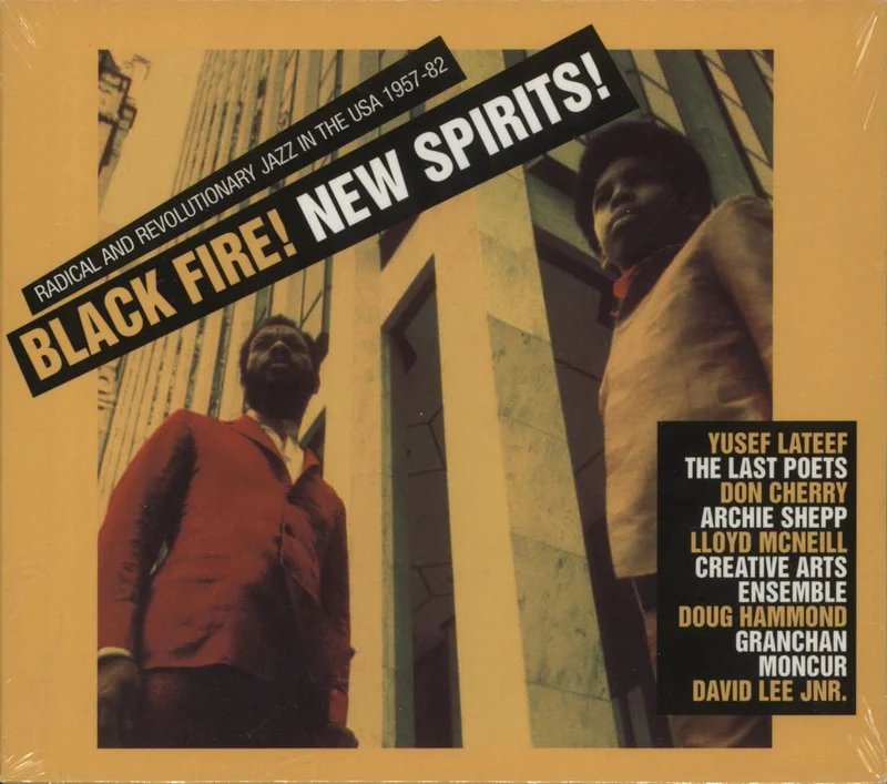 Various-Jazz Black Fire! New Spirits! Radical And Revolutionary Jazz In The U.S.A. 1957 - 1982 - Sealed UK 2-CD album set