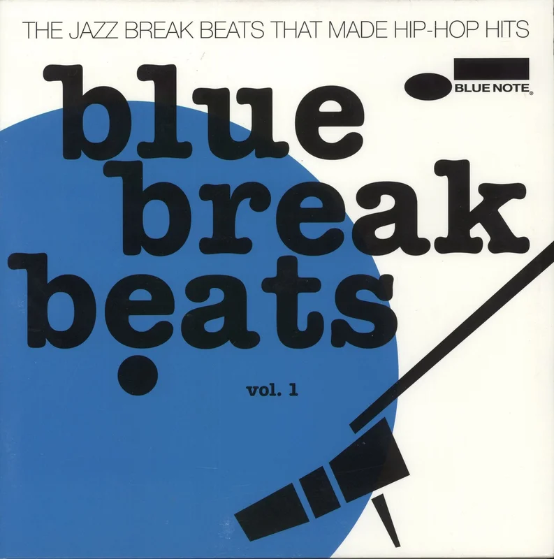 Various-Jazz Blue Break Beats - Blue Vinyl - EX UK 2-LP vinyl set