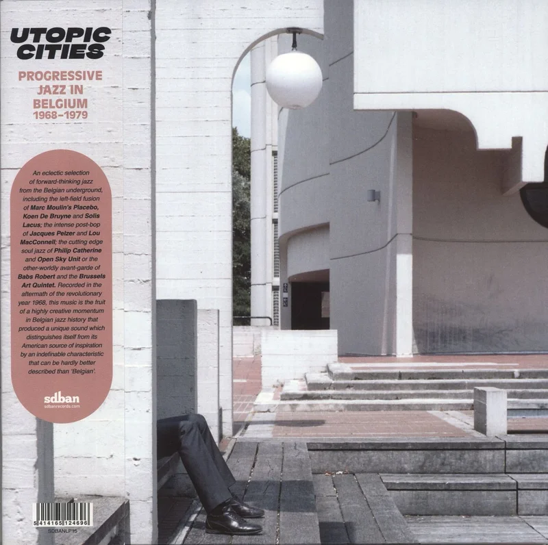 Various-Jazz Utopic Cities : Progressive Jazz In Belgium 1968-1979 Belgian 2-LP vinyl set