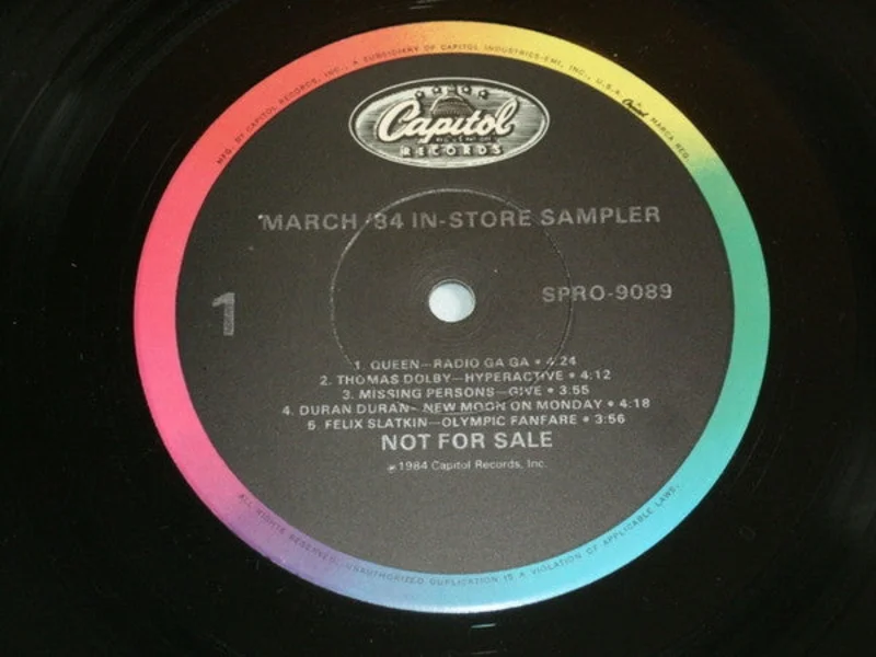 Various - March '84 In-Store Sampler