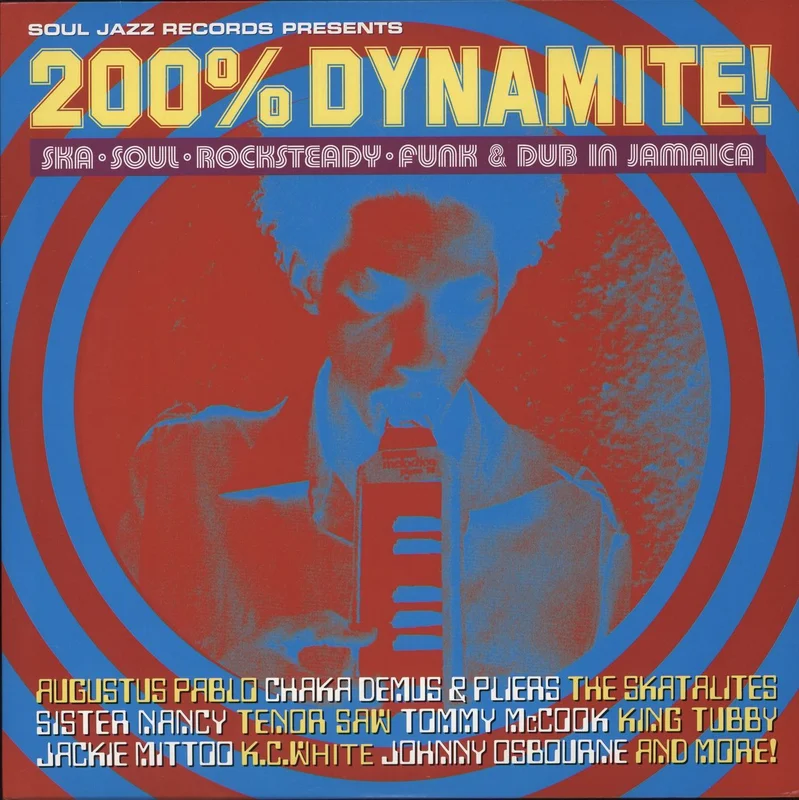 Various-Reggae & Ska 200% Dynamite! UK 2-LP vinyl set