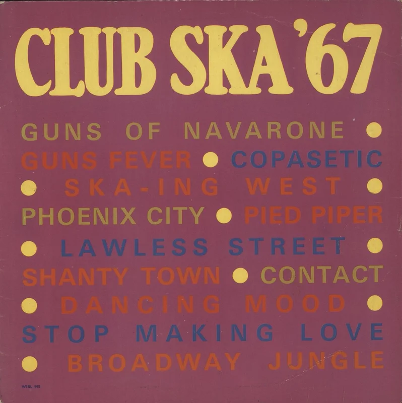 Various-Reggae & Ska Club Ska '67 Vol. One - VG UK Vinyl LP