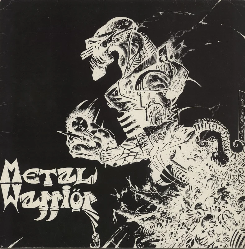 Various-Rock & Metal Metal Warrir UK Promo Vinyl LP