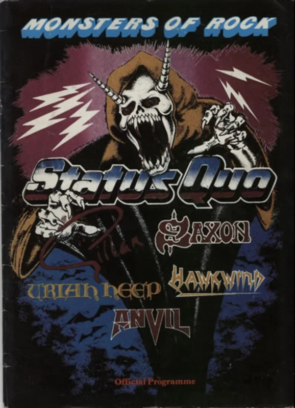 Various-Rock & Metal Monsters Of Rock - EX UK Tour programme