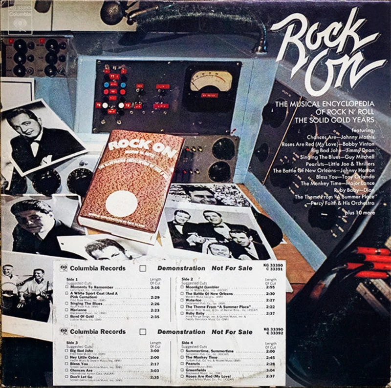 Various - Rock On The Musical Encyclopedia Of Rock N' Roll The Solid Gold Years