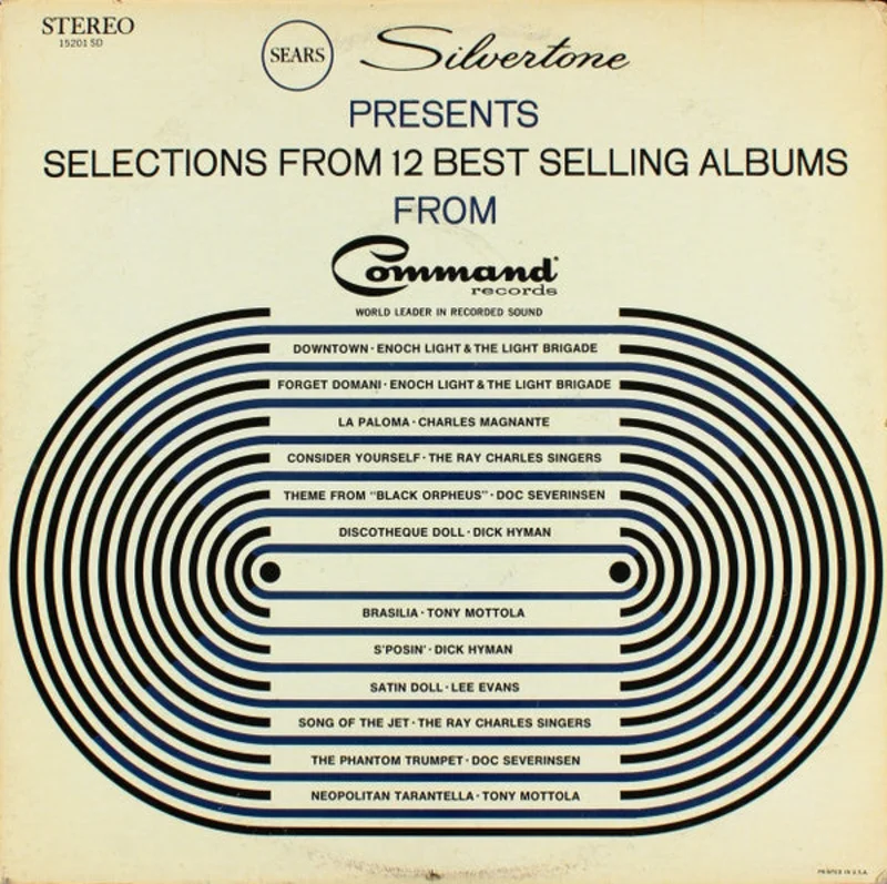 Various - Sears Silvertone Presents Selections From 12 Best Selling Albums From Command