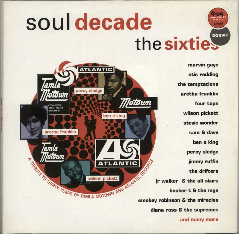 Various-Soul & Funk Soul Decade: The Sixties - 2nd German 2-LP vinyl set