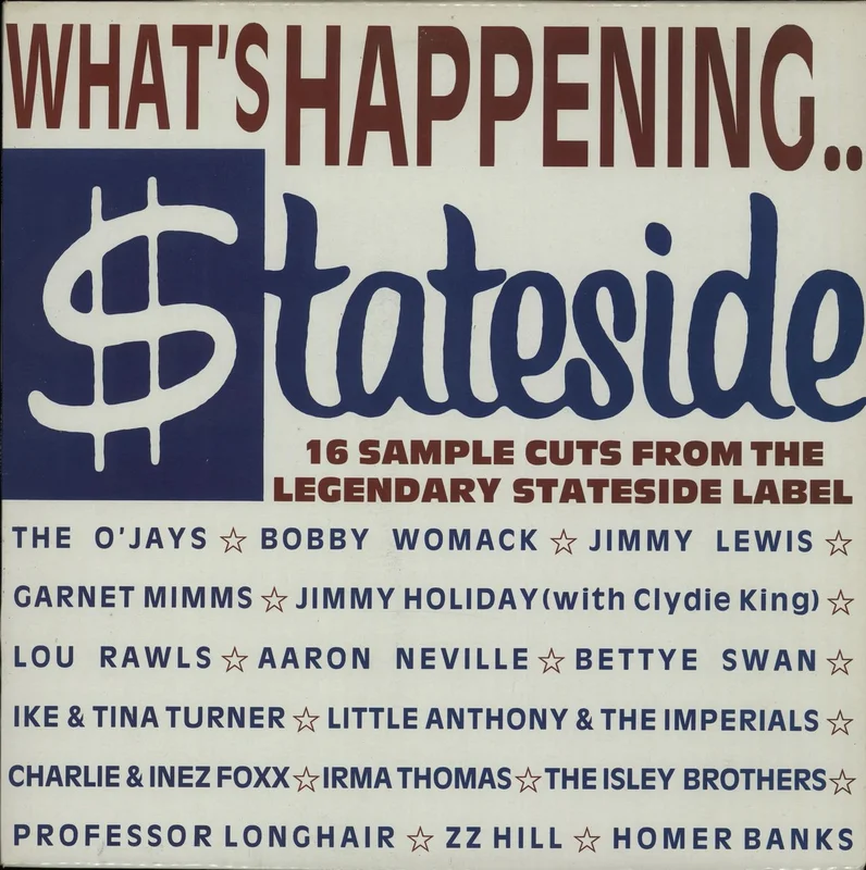 Various-Soul & Funk What's Happening Stateside? UK Vinyl LP