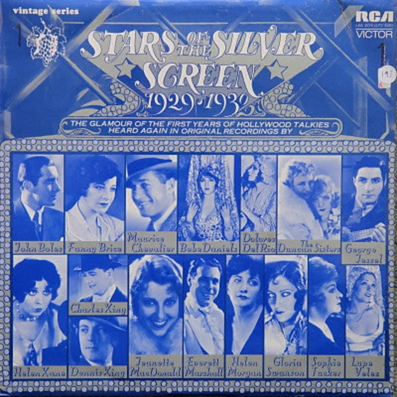 Various - Stars Of The Silver Screen, 1929-1930
