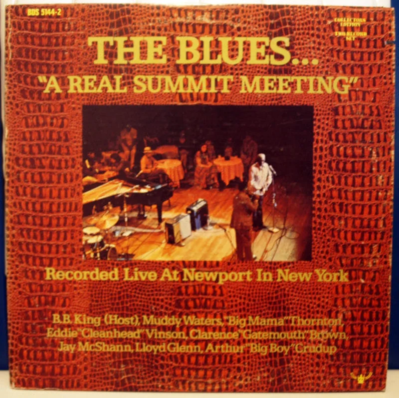 Various - The Blues... "A Real Summit Meeting" (Recorded Live At Newport In New York)