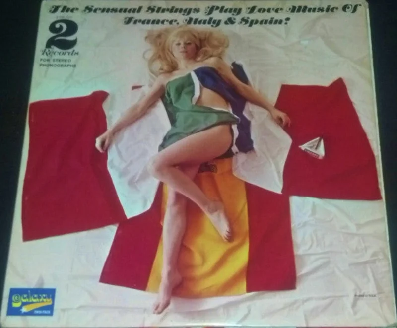 Various - The Sensual Strings Play Love Music Of France, Italy And Spain