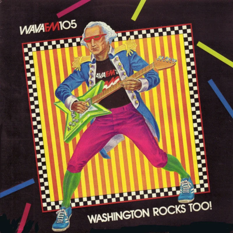 Various - WAVA FM 105 Washington Rocks Too!