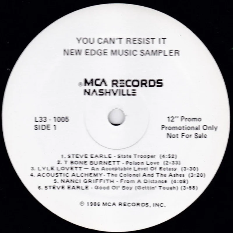 Various - You Can't Resist It: New Edge Music Sampler