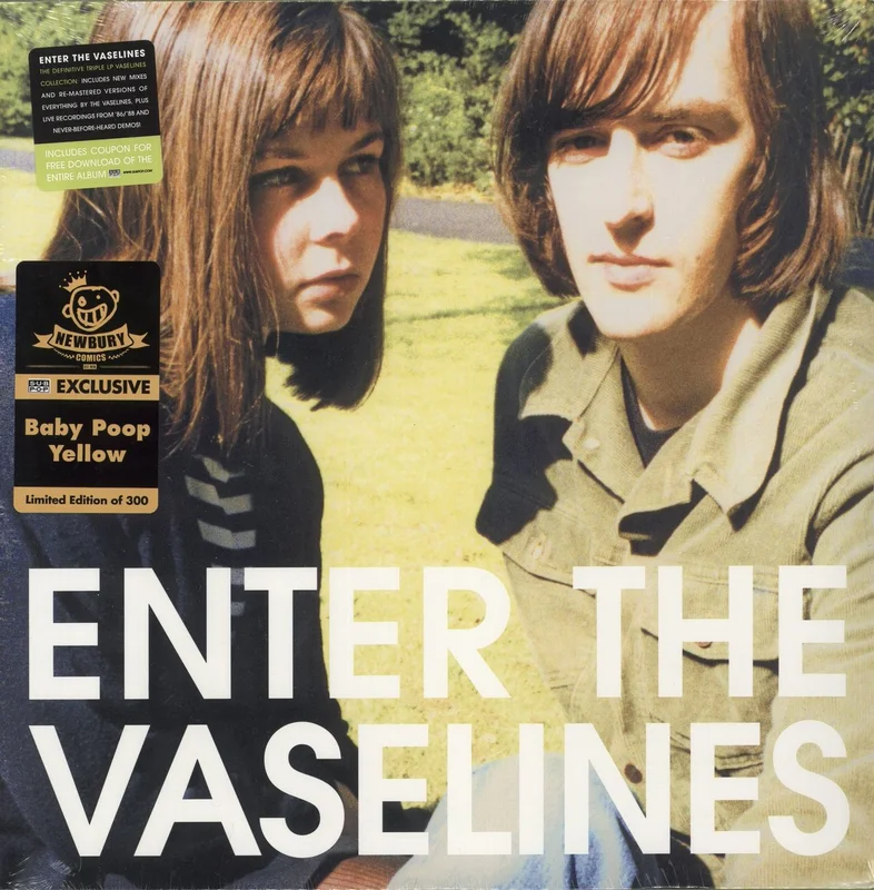 Vaselines Enter The Vaselines - Baby Poop Yellow Vinyl - Sealed US 3-LP vinyl set