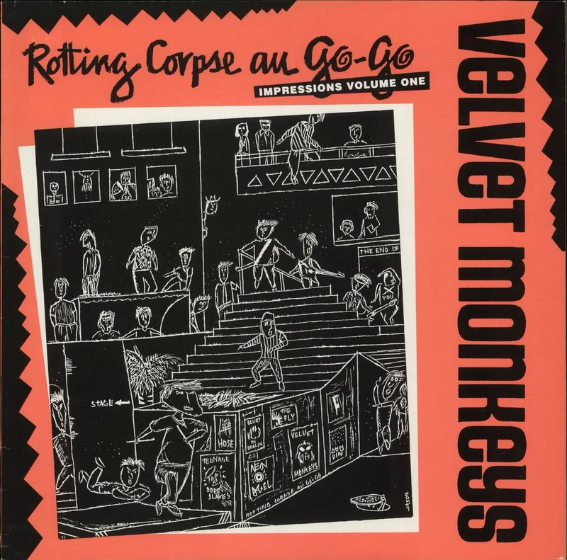 Velvet Monkeys Rotting Corpse Au Go Go German Vinyl LP